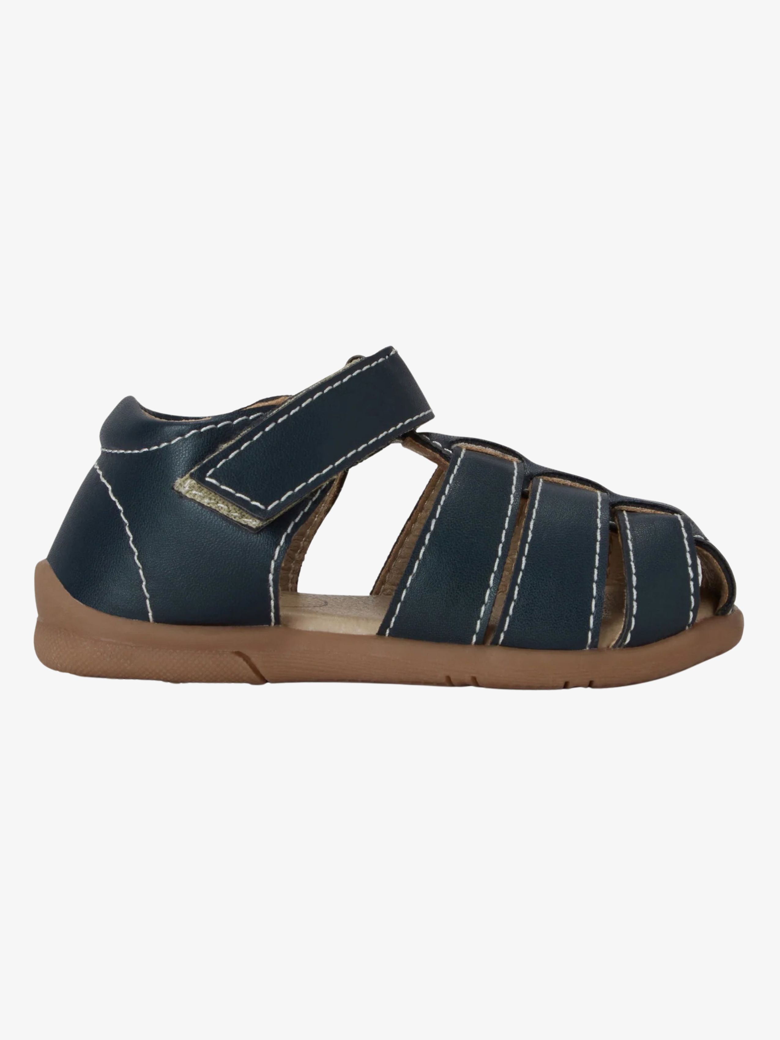 BabyMocs Little Gardener Sandaler, Navy, 22-23