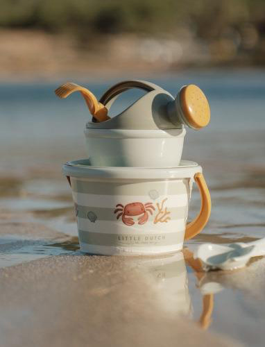 Little Dutch Fresh Greens Strandset 5 Delar, Green