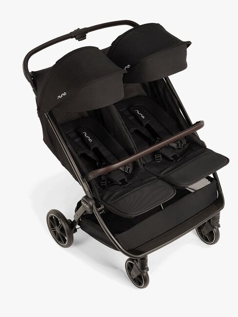 Nuna TRVL DUBL Syskonvagn, Chocolate