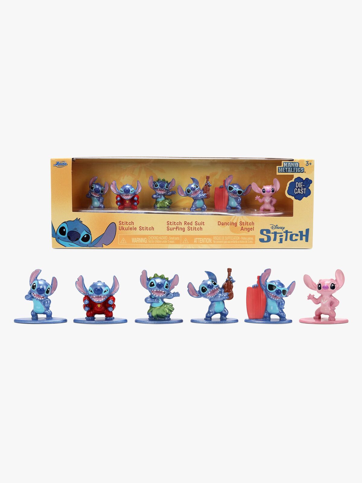 Disney Stitch Gåvoset Nanofigurer 6 st