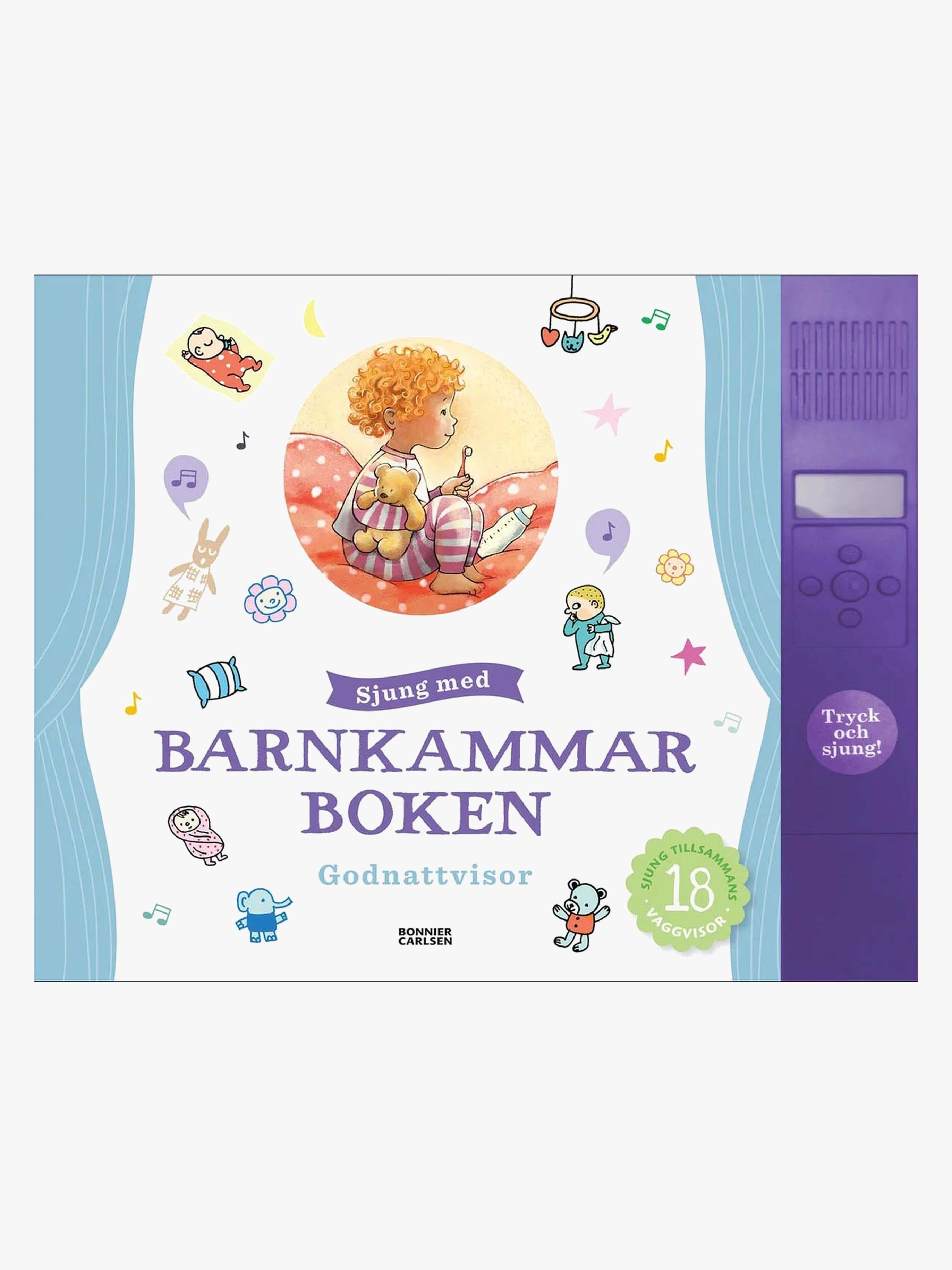 Bonnier Sjung Med Barnkammarboken Godnattvisor Bok