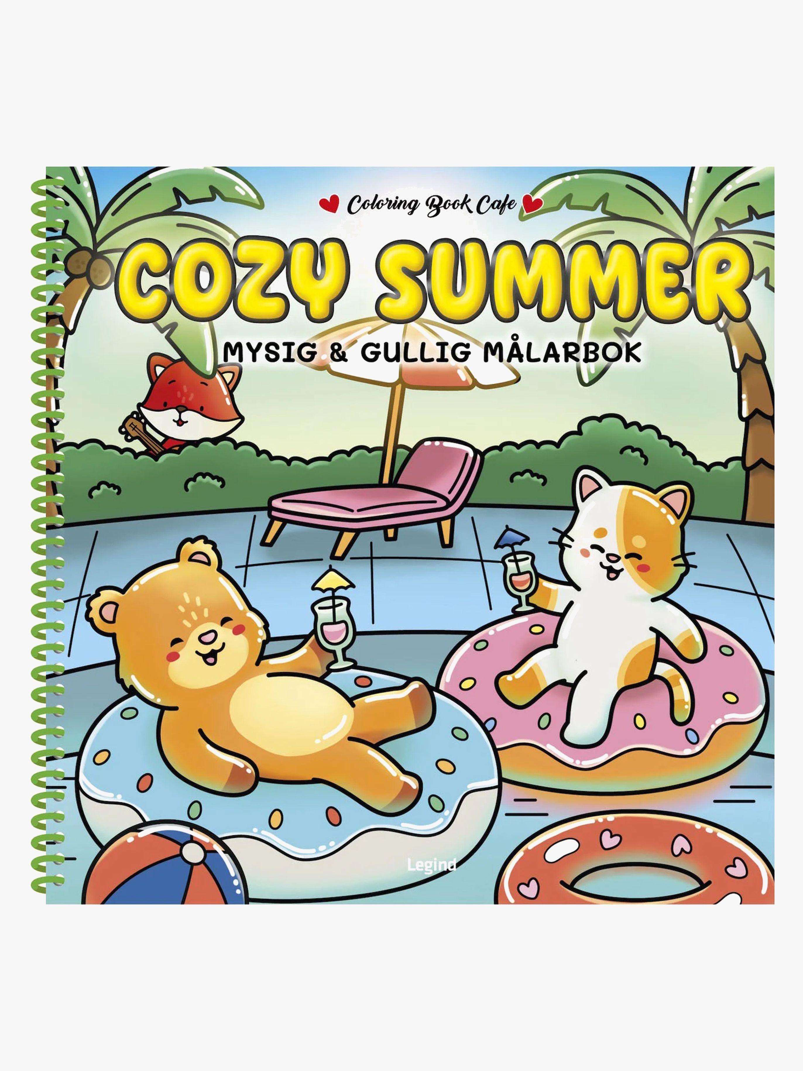 Legind A/S Cozy Målarbok Summer