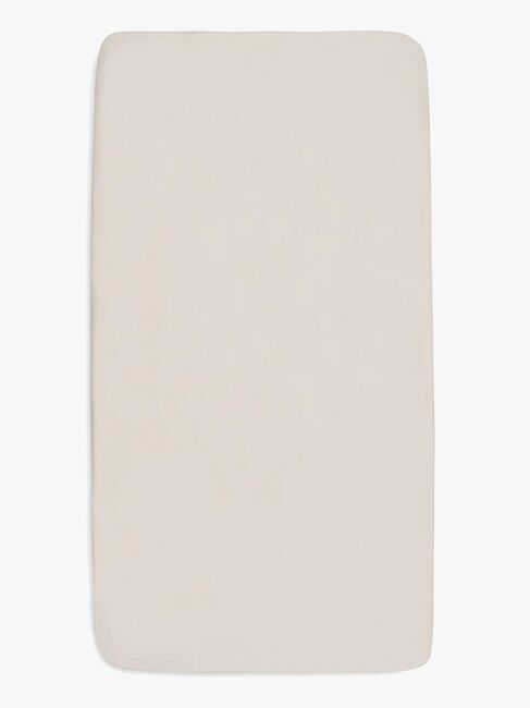 Jollein Dra-på-lakan 60x120 2-Pack, Milky Coffee/Ivory