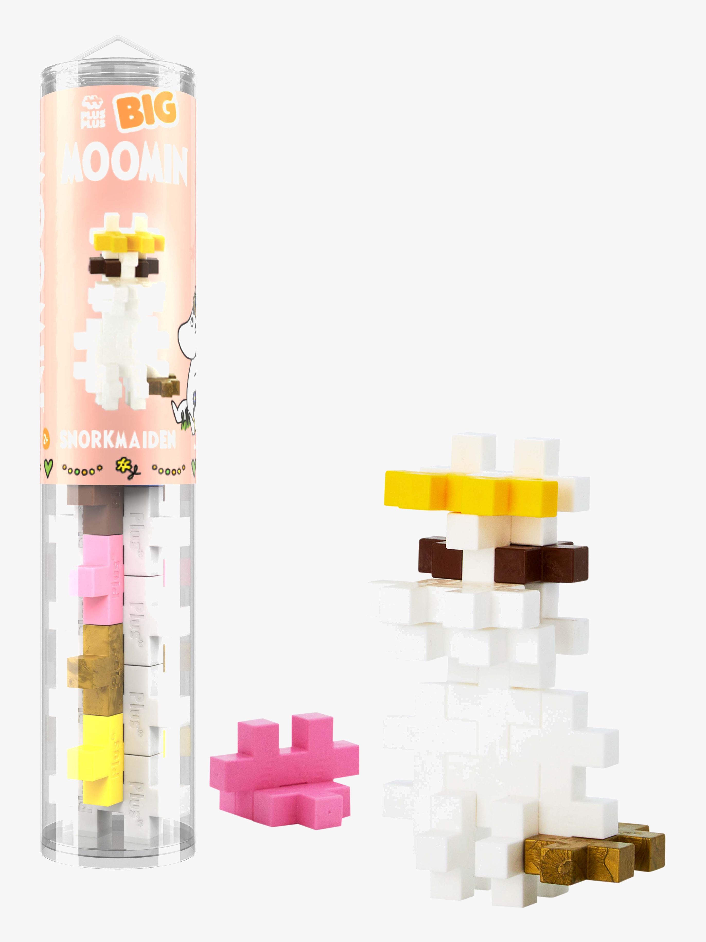Plus Plus Big Mumin Tube Snorkfröken Byggset 15 Delar