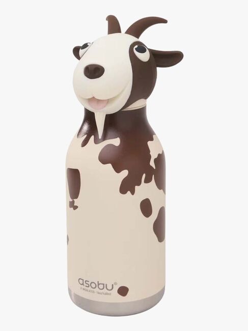 Asobu Bestie Vattenflaska Get, Brun/Vit SBV44-GOAT-4840_1.jpg