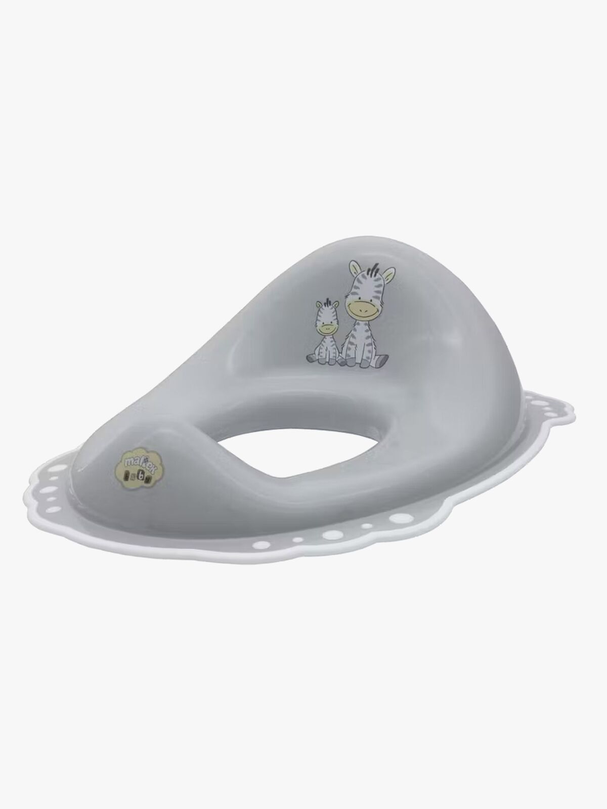 Maltex Zebra Toalettsits Antislip, Grå
