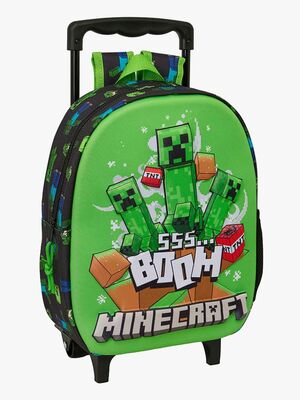 Minecraft 3D Trolley Rucksack 9L , Boom