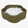 MeowBaby Aesthetic Flower Bollhav, Olive Green