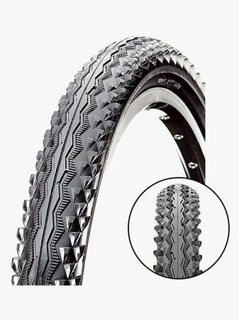 CST Cykeldäck Semislick 24 tum, Svart