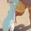 SUNNYLiFE Strandleksak, Claws Whale Green