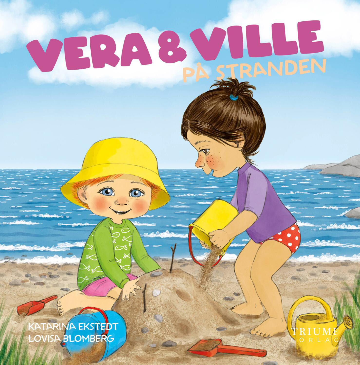 Tukan Förlag Vera och Ville på stranden