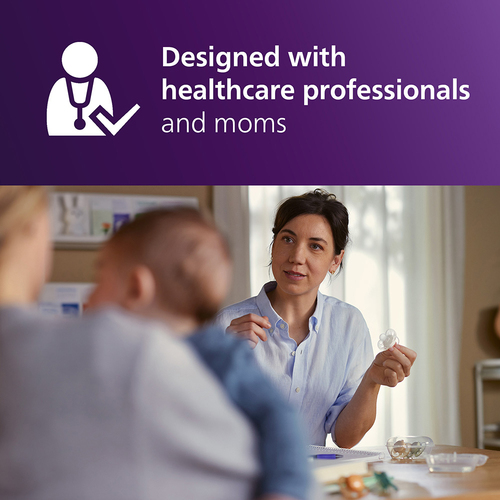 Philips Avent Ultra Air Napp 18m+ 2-Pack, Röd/Lila