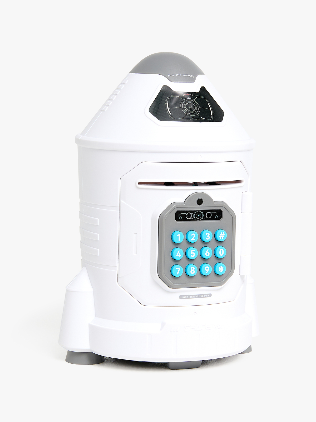 Cloudberry Castle Rocket  Elektriskt Kassaskåp & Sparbössa