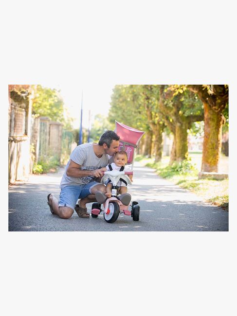 Smoby Trehjuling Baby Balade Plus, Rosa