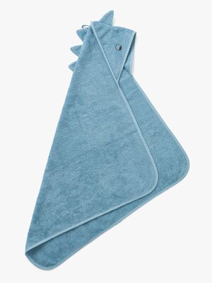 LIEWOOD Albert Pyyhe + Huppu, Dino Beach Blue