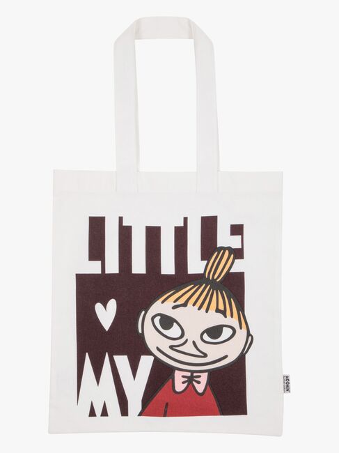 Mumin Lilla My Tygkasse, Vit