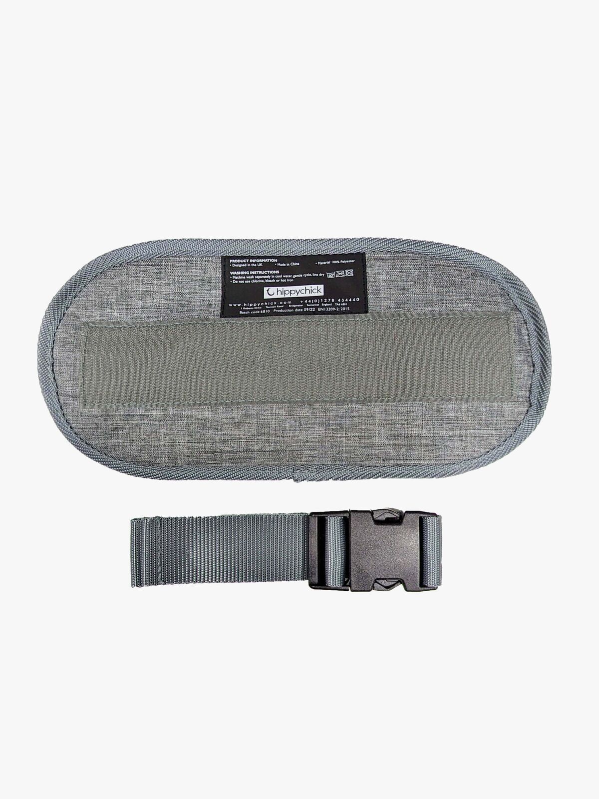 Hippychick Hipseat Förlängningsbälte, Denim Grey