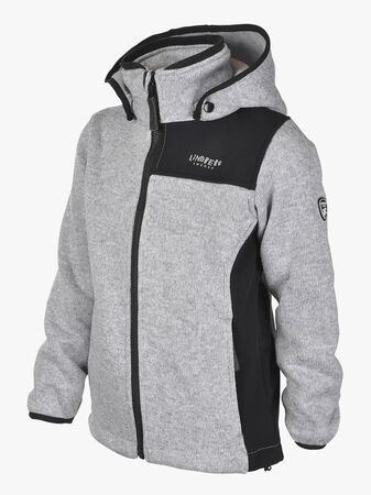 Lindberg Bormio Fleecejacka, Grey Melange