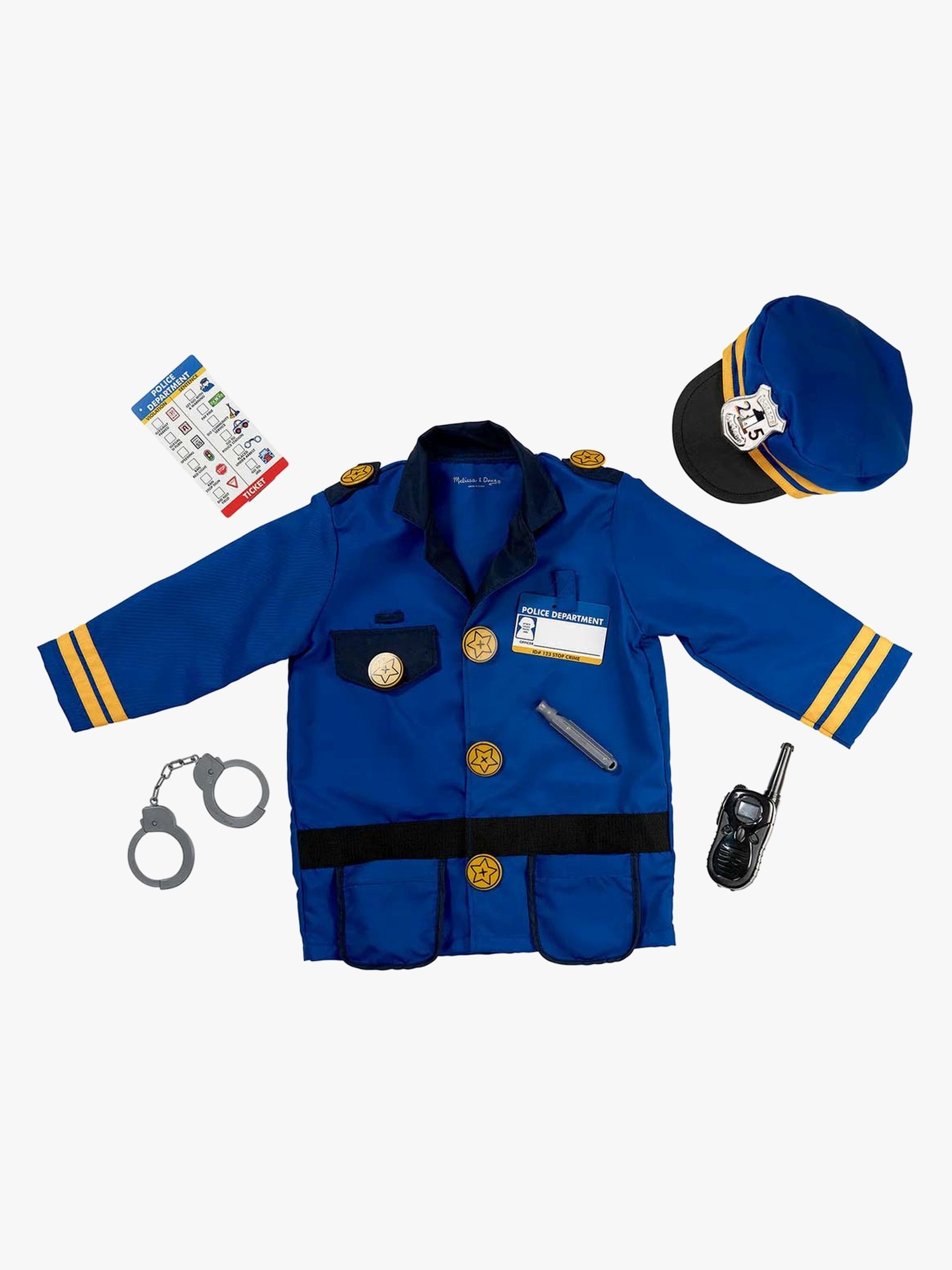 Melissa & Doug Utklädnad Polis