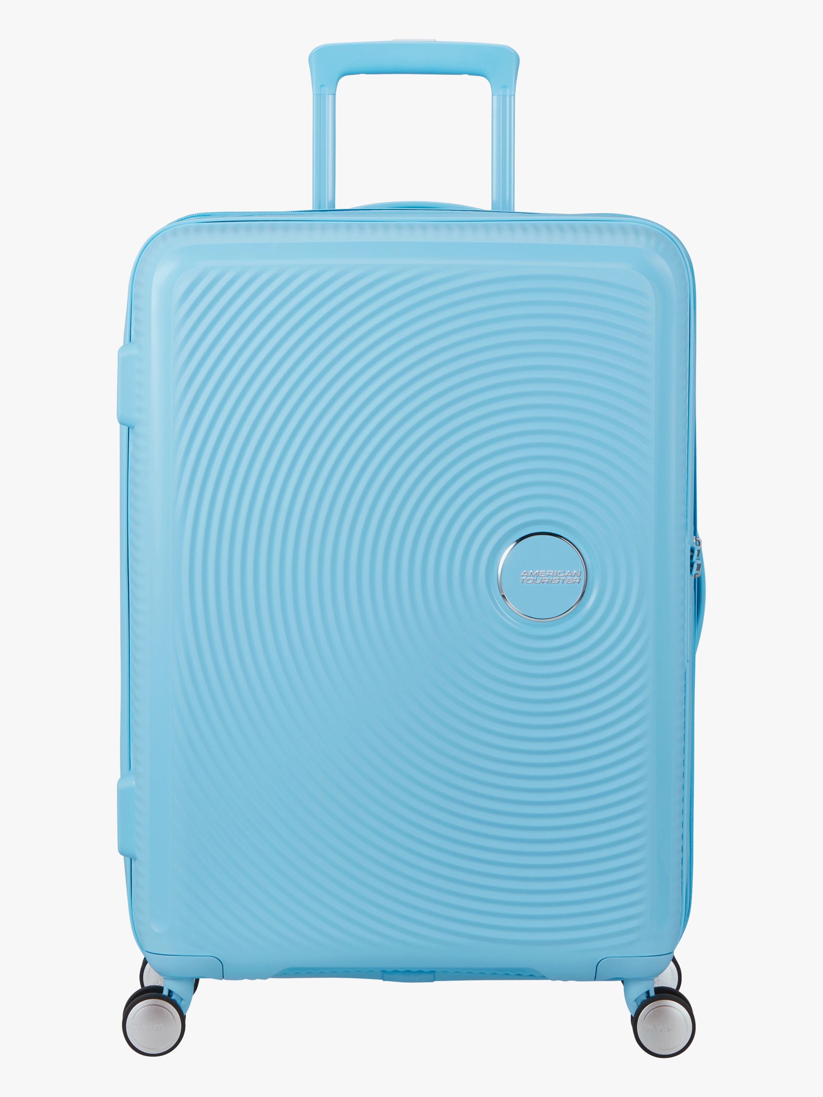 American Tourister Soundbox Spinner Resväska 71,5-81L, Blueberry Fizz