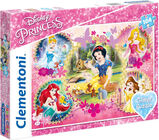 Disney Princess Glitter Pussel, 104 Bitar