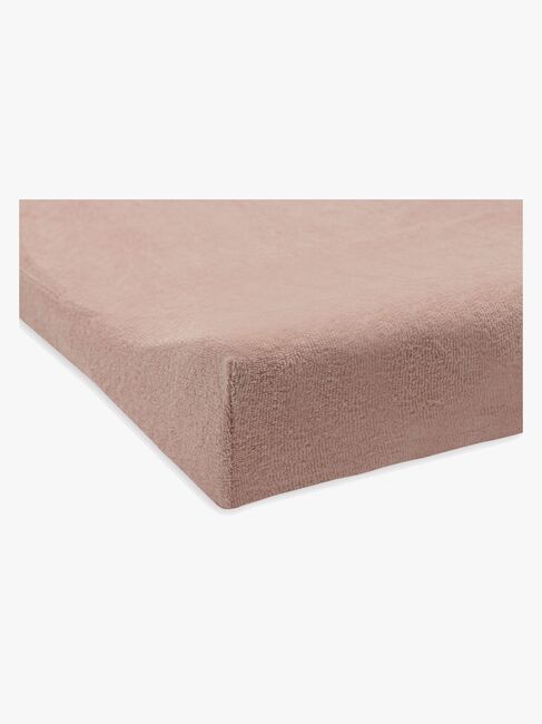 Jollein Skötbäddsöverdrag 50x70cm 2-Pack, Wild Rose/Ivory