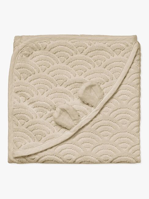 Cam Cam Copenhagen Junior Handduk med Huva, Almond