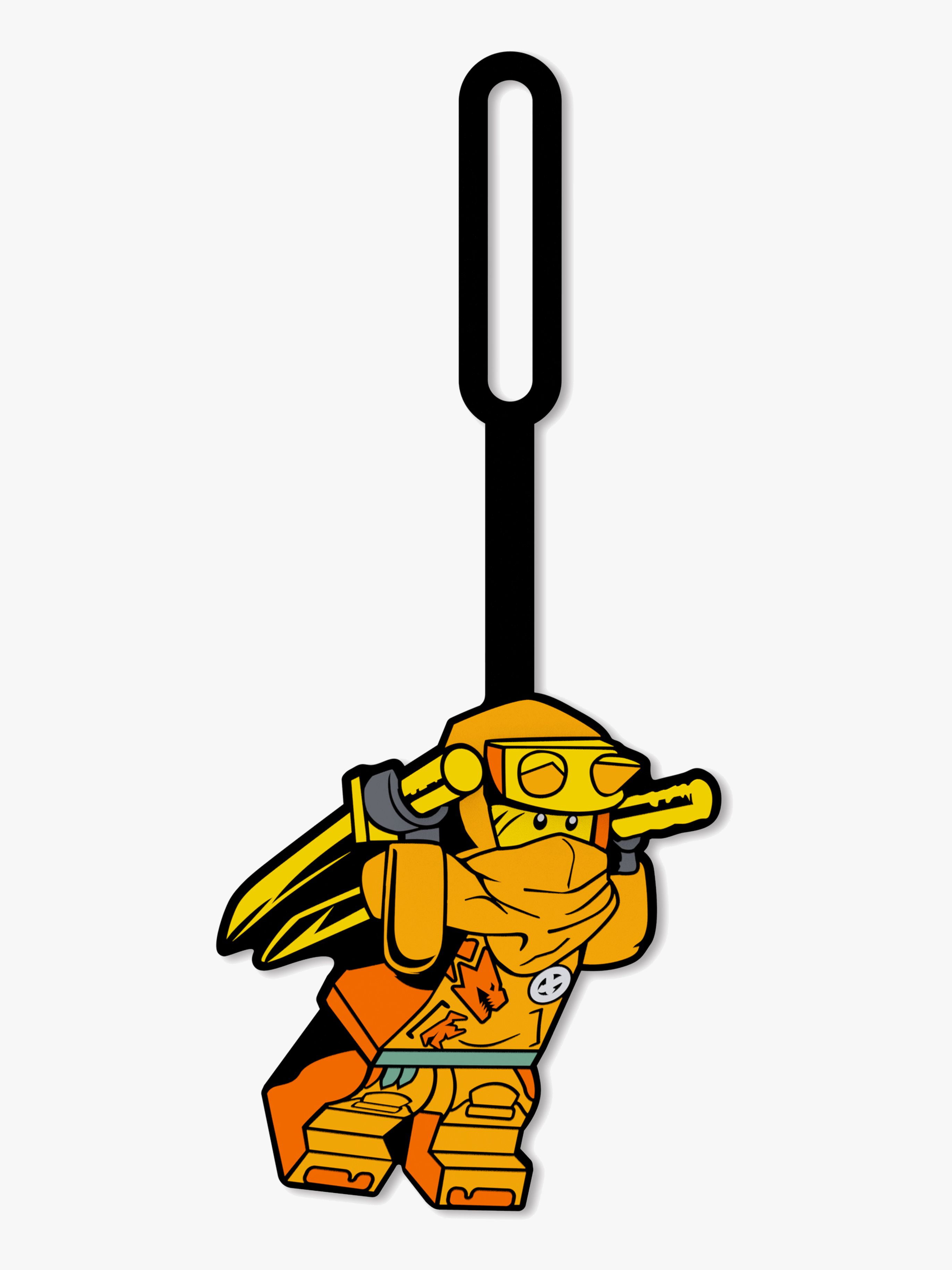 LEGO Ninjago® Bagagetag Arin, Gul