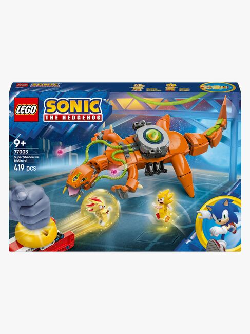 LEGO Sonic 77003 Super Shadow mot Biolizard