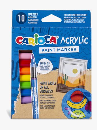 Carioca Akrylpennor 10-Pack