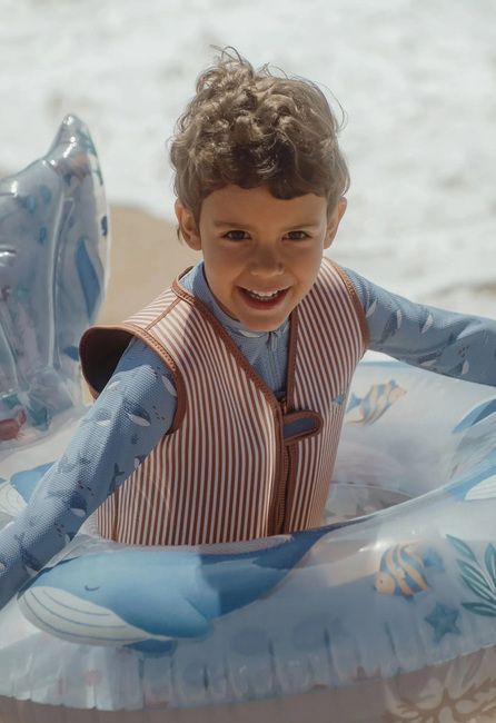 Little Dutch Ocean World Simväst, Blue