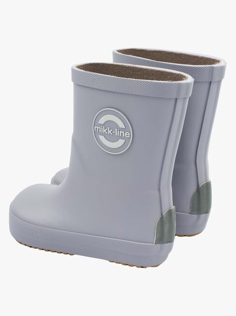 Mikk-Line Barefoot Gummistövlar, Lavender Gray