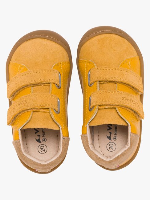 Viking Alv Rena Barefoot 2V Lära-gå-skor, Gul