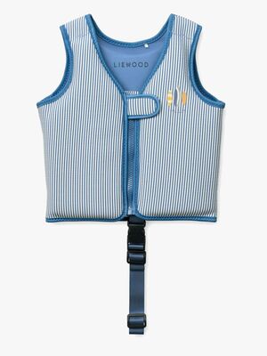 LIEWOOD Dove Schwimmweste, Stripe Riverside/Creme de la Creme