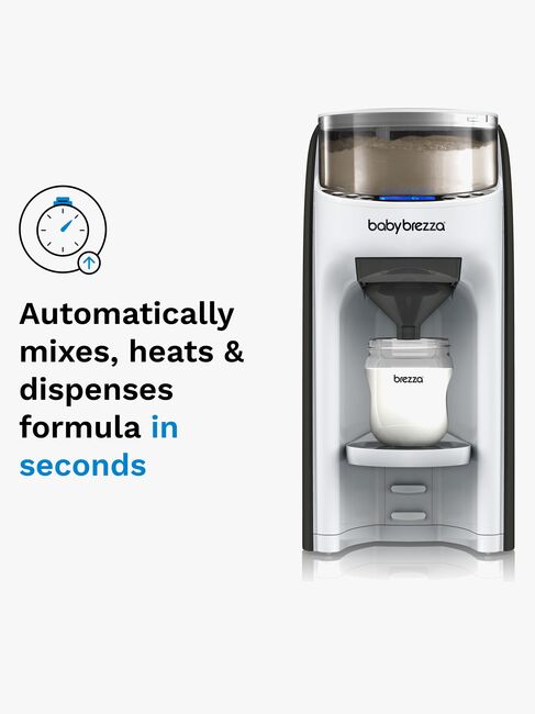 Baby Brezza Formula Pro Advanced Mjölkersättning- och Vällingmaskin, White