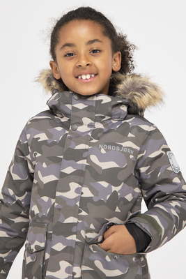 Nordbjörn Avalanche Winterjacke, Hide and Seek Grey