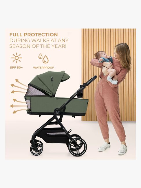 Kinderkraft YOXI 2-in-1 Duovagn, Mystic Green