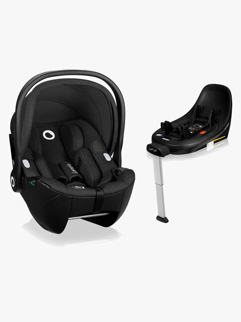 Lionelo Moxie i-Size Babyskydd inkl. Bas, Black 