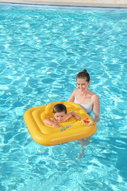 Bestway Step A Swim Baby Badring, Yellow