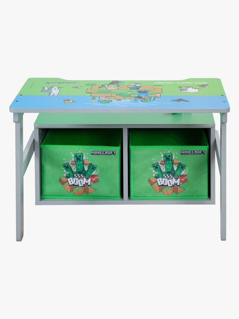 Minecraft Fällbar Förvaringsbänk med Bord, Multi