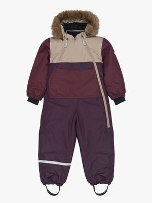 Mikk-Line Anorak Flyverdragt, Plum Perfect