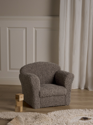 Alice & Fox Puffin Lænestol, Taupe Teddy