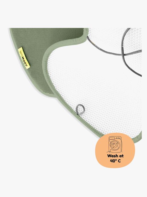 AeroMoov GR2/3 Sittdyna Bältesstol, Moss Green