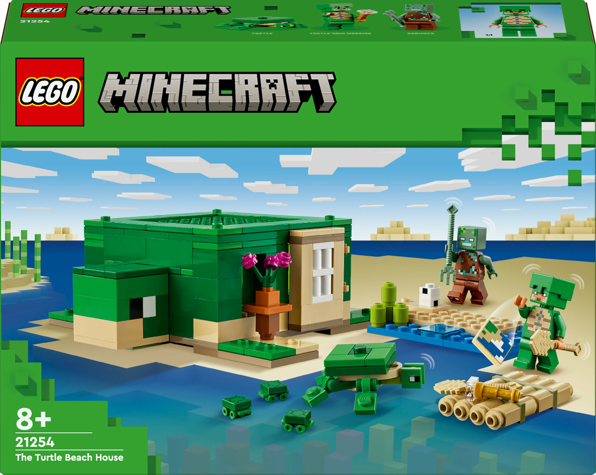 LEGO Minecraft 21254 Sköldpaddshuset