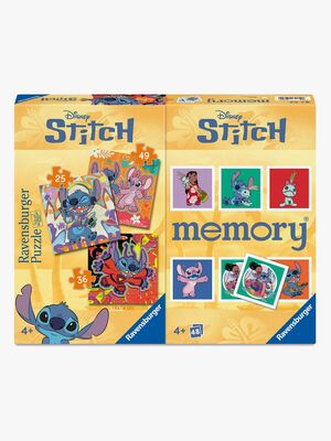 Ravensburger Stitch Palapeli 3-in-1 + Muistipeli