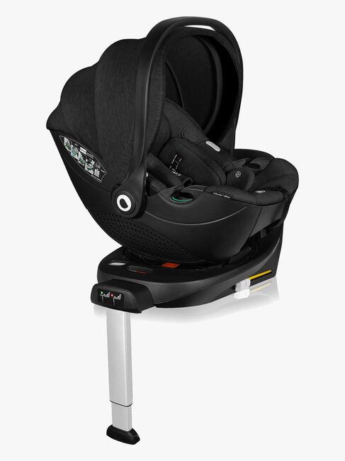 Lionelo Moxie i-Size Babyskydd inkl. Bas, Black Carbon
