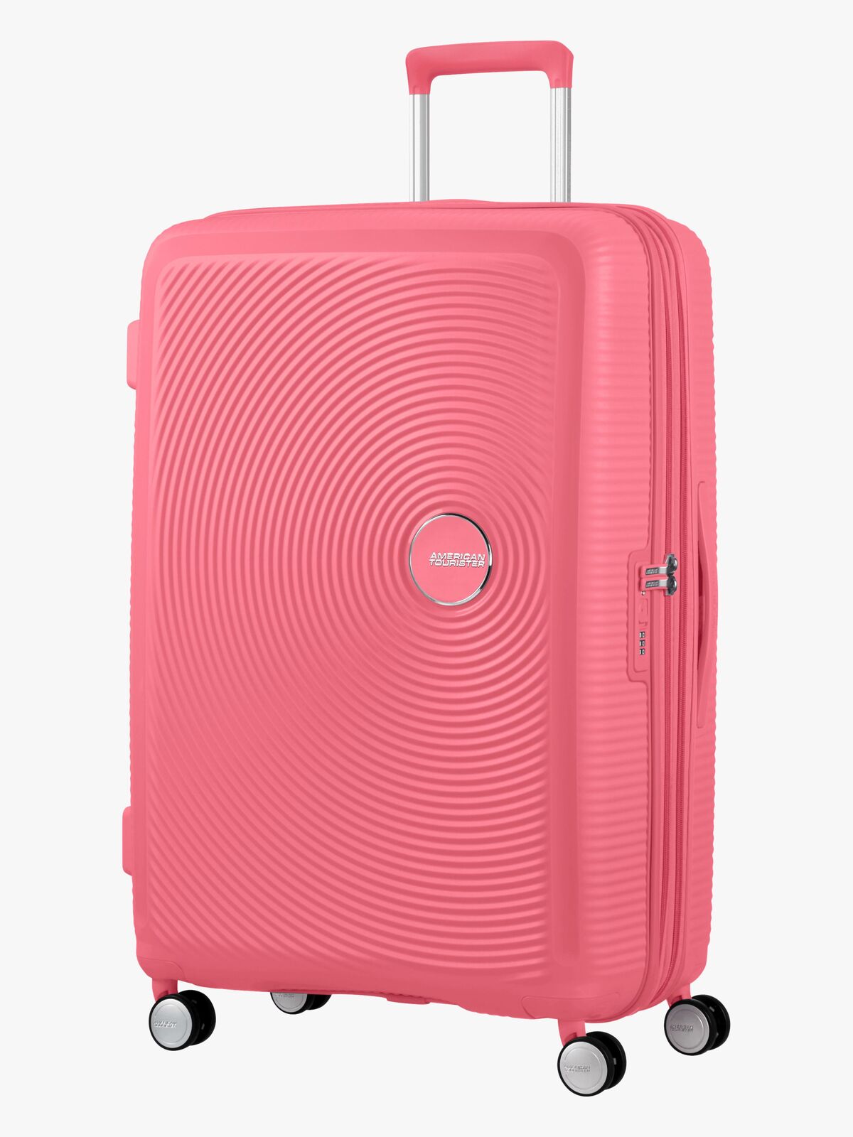 American Tourister Soundbox Spinner Resväska 97L, Sun Kissed Coral