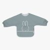 Jollein Miffy Peekaboo  Långärmad Haklapp, Sea Green