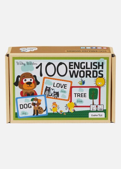 Barbo Toys Wacky Wonders Lär 100 Engelska Ord - Set
