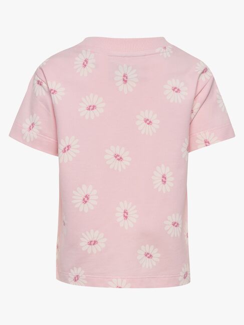 Hummel Mini Loose Flower T-shirt, Pale Lilac